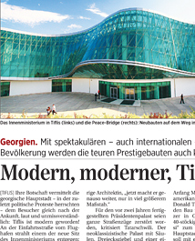 Modern, moderner, Tiflis?